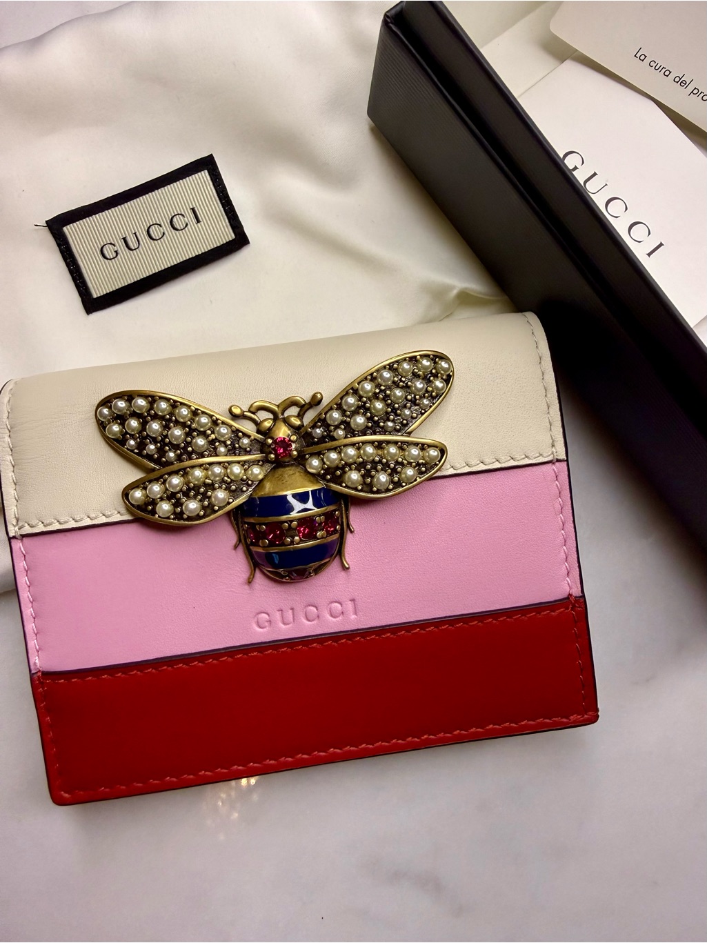 New Authentic Gucci Queen Margaret Wallet